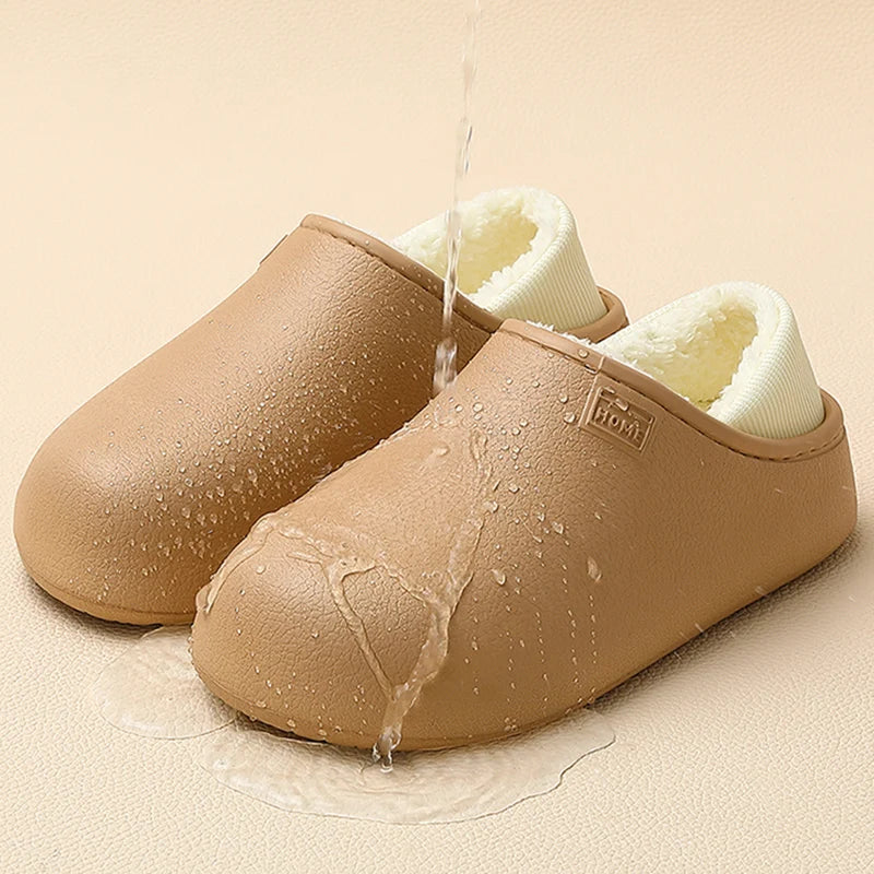 Slipam wasserdichte Baumwollpantoffeln 