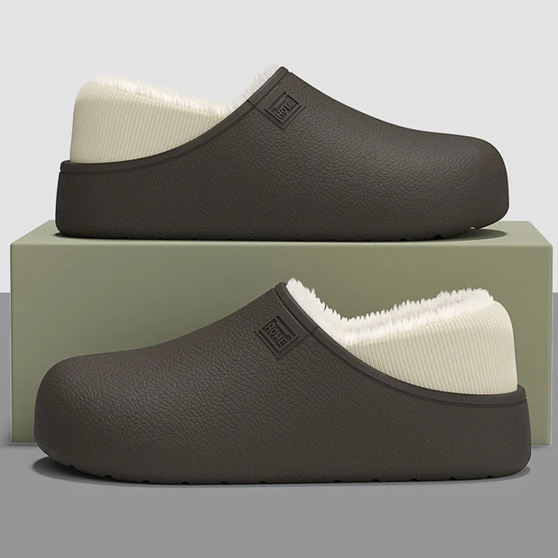 Slipam wasserdichte Baumwollpantoffeln 