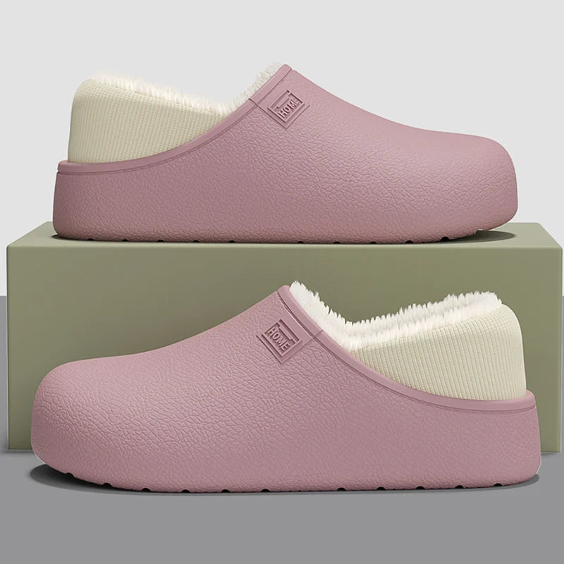 Slipam wasserdichte Baumwollpantoffeln 