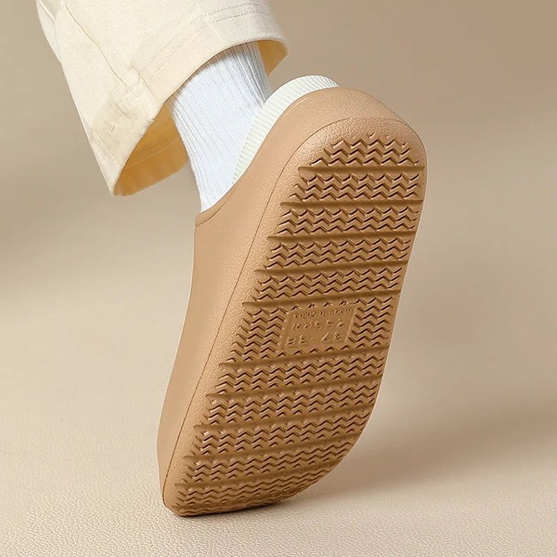 Slipam wasserdichte Baumwollpantoffeln 