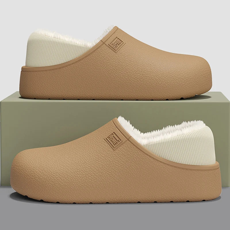 Slipam wasserdichte Baumwollpantoffeln 